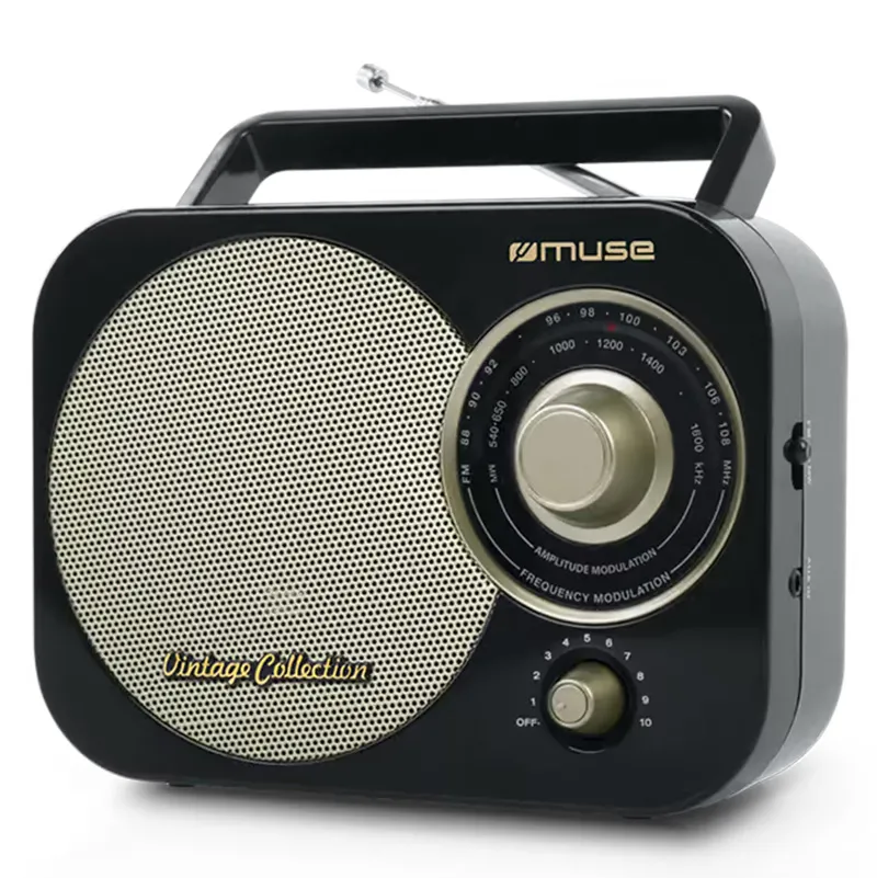 Radioodbiornik Muse M-055 RB Radio FM Czarny