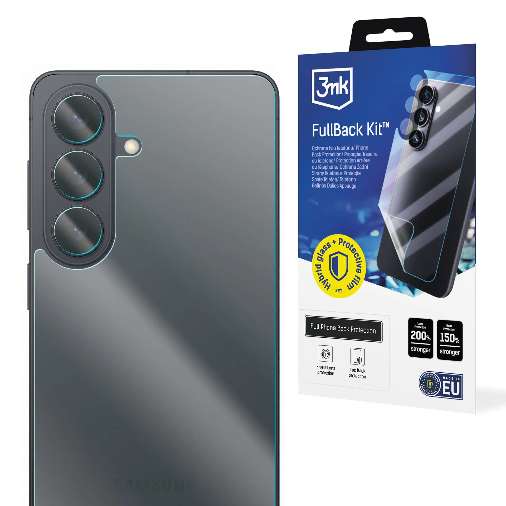 Zestaw ochronny 3mk FullBack Kit do Samsung Galaxy S26 Plus