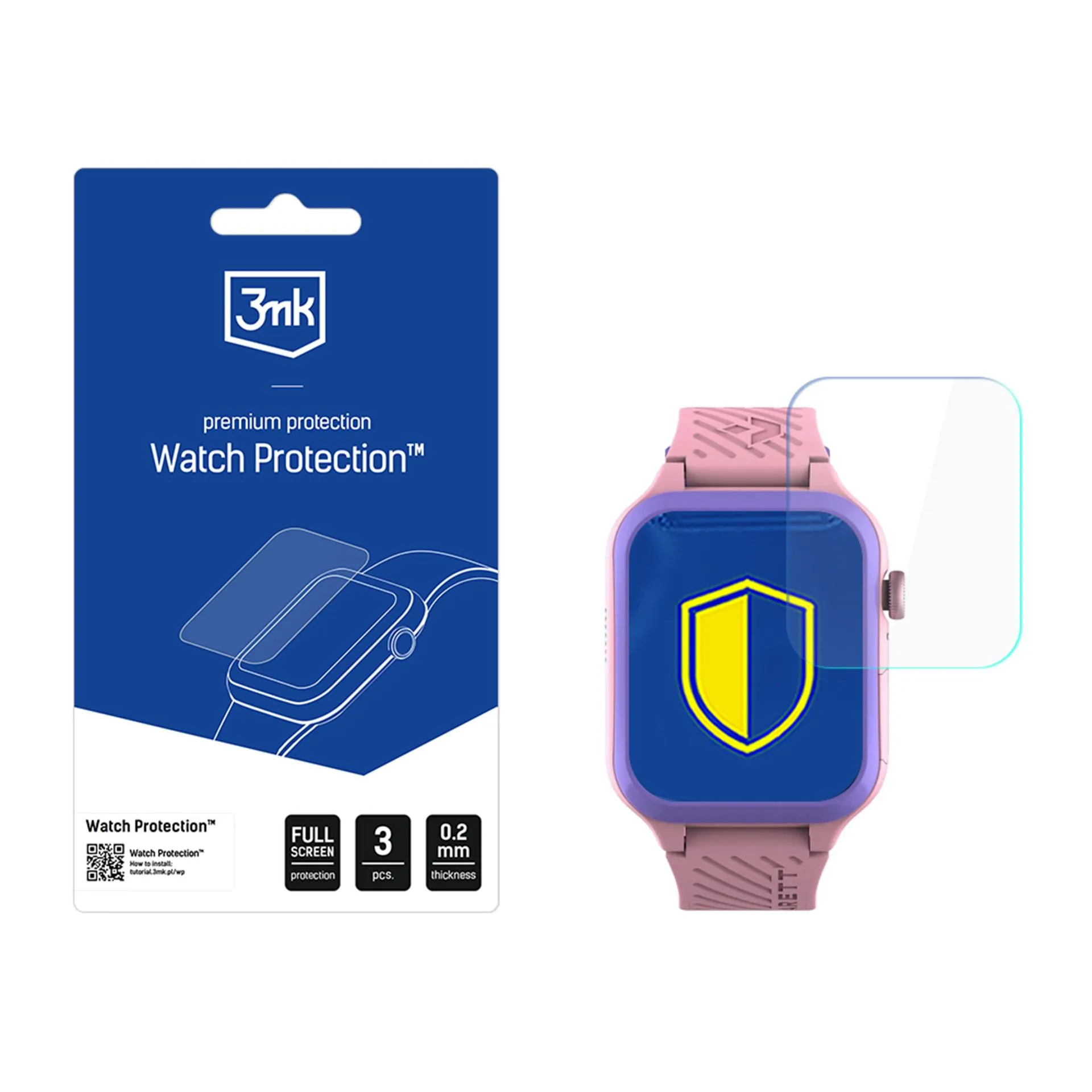 Folia ochronna 3mk Watch Protection ARC do Garett Essa 2 AI 4G