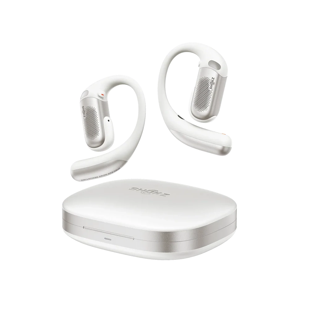 Słuchawki bezprzewodowe Shokz OpenFit Pro Douszne Bluetooth 6.1 Biały