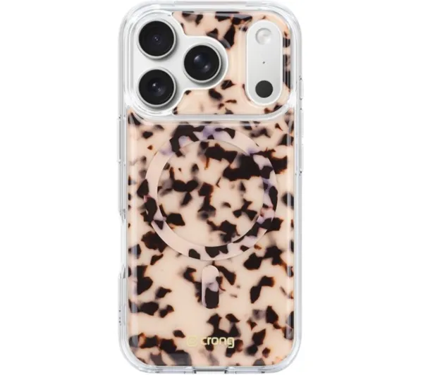 Crong Deluxe MAG Cover MagSafe do iPhone 17 Pro Beżowy