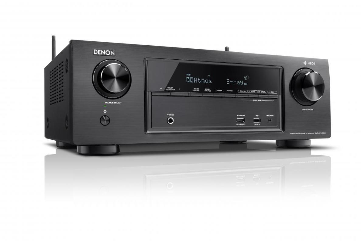 Amplituner Denon AVR-X1400H (czarny) - Opinie, Cena - RTV