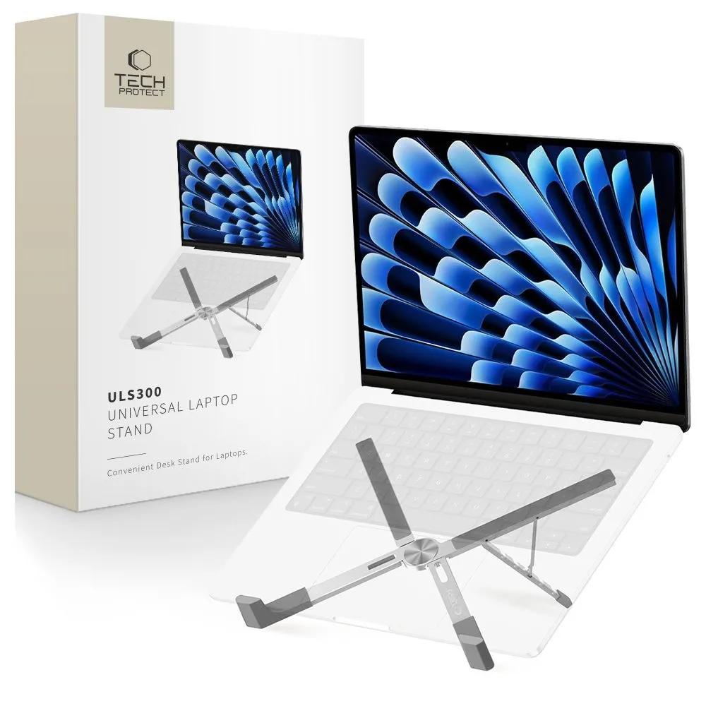 Podstawka na laptopa Tech-Protect ULS300 Srebrny