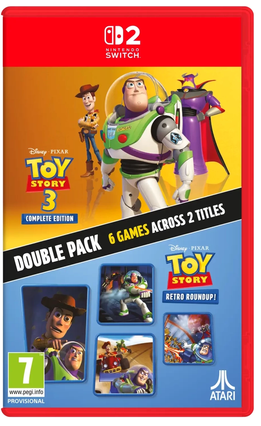 Toy Story: Retro Roundup! + Toy Story 3 Complete Edition Double Pack Gra na Nintendo Switch 2