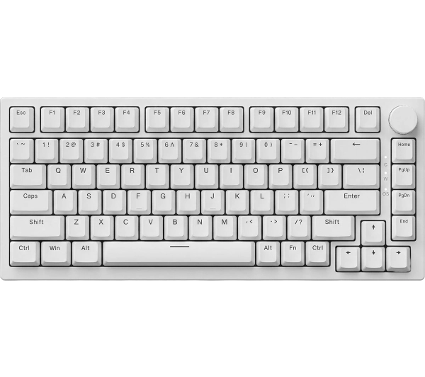 Ajazz AK820 Red Switch Biały