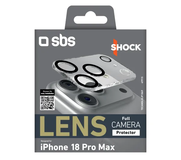 SBS Kamera Full Lens do iPhone 18 Pro Max