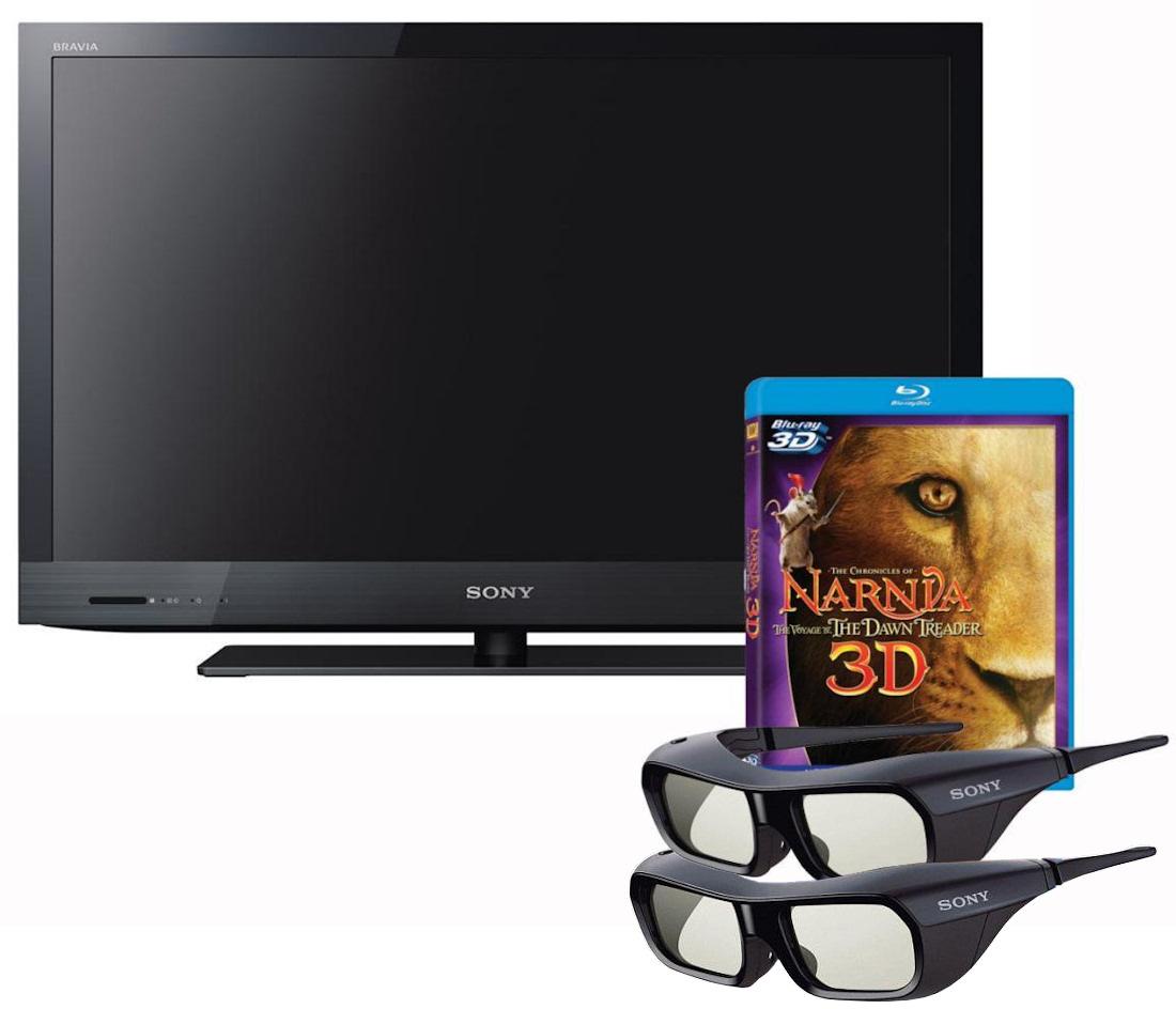 Telewizor Sony KDL-40EX720 + 2 x okulary 3D + film Blu-ray