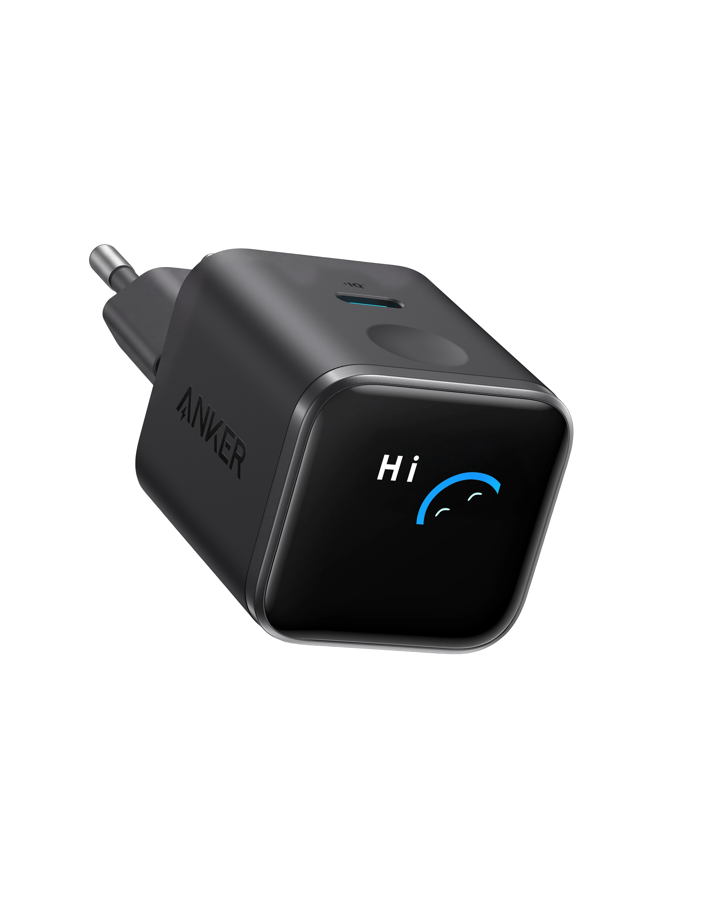 Ładowarka sieciowa Anker Nano A121DG11 z inteligentnym wyświetlaczem USB-C 45W Czarny