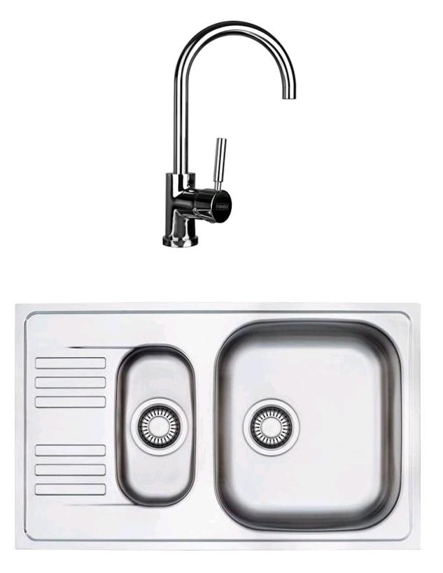 Zlewozmywak Franke Euroform EFN 651-78 + bateria Lula