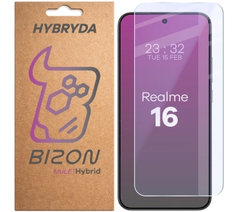 Szkło hybrydowe Bizon elastyczne Hybrid Mule do Realme 16 5G