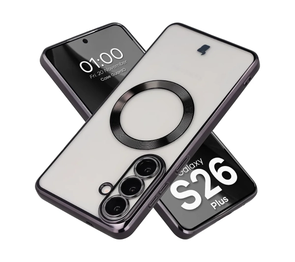 Bizon Case GuardO do Galaxy S26 Plus Czarny