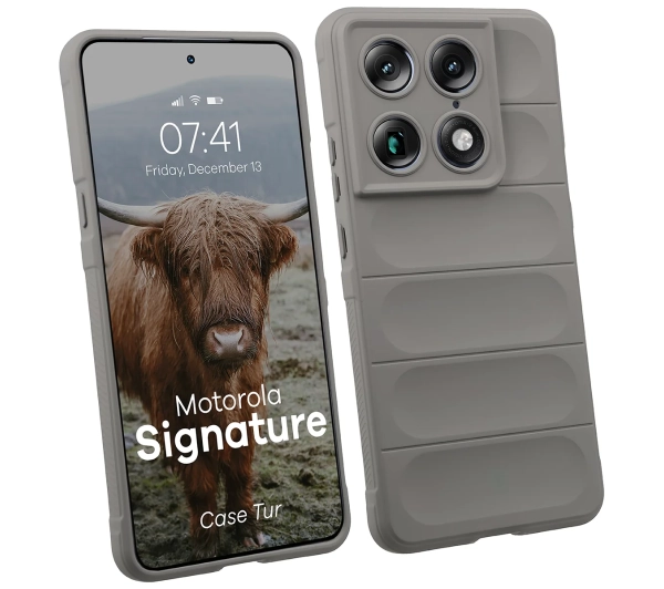 Bizon Case Tur do Motorola Signature Jasnoszary