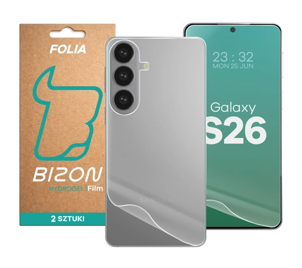 Bizon na tył i przód Film Hydrogel Pack do Galaxy S26