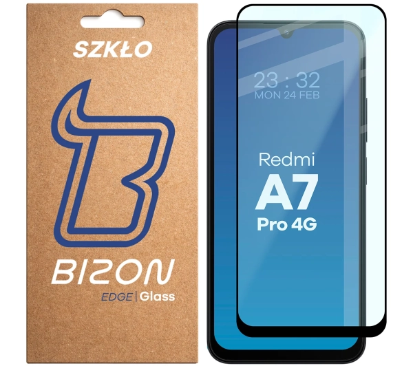 Bizon z ramką Glass Edge do Xiaomi Redmi A7 Pro 4G
