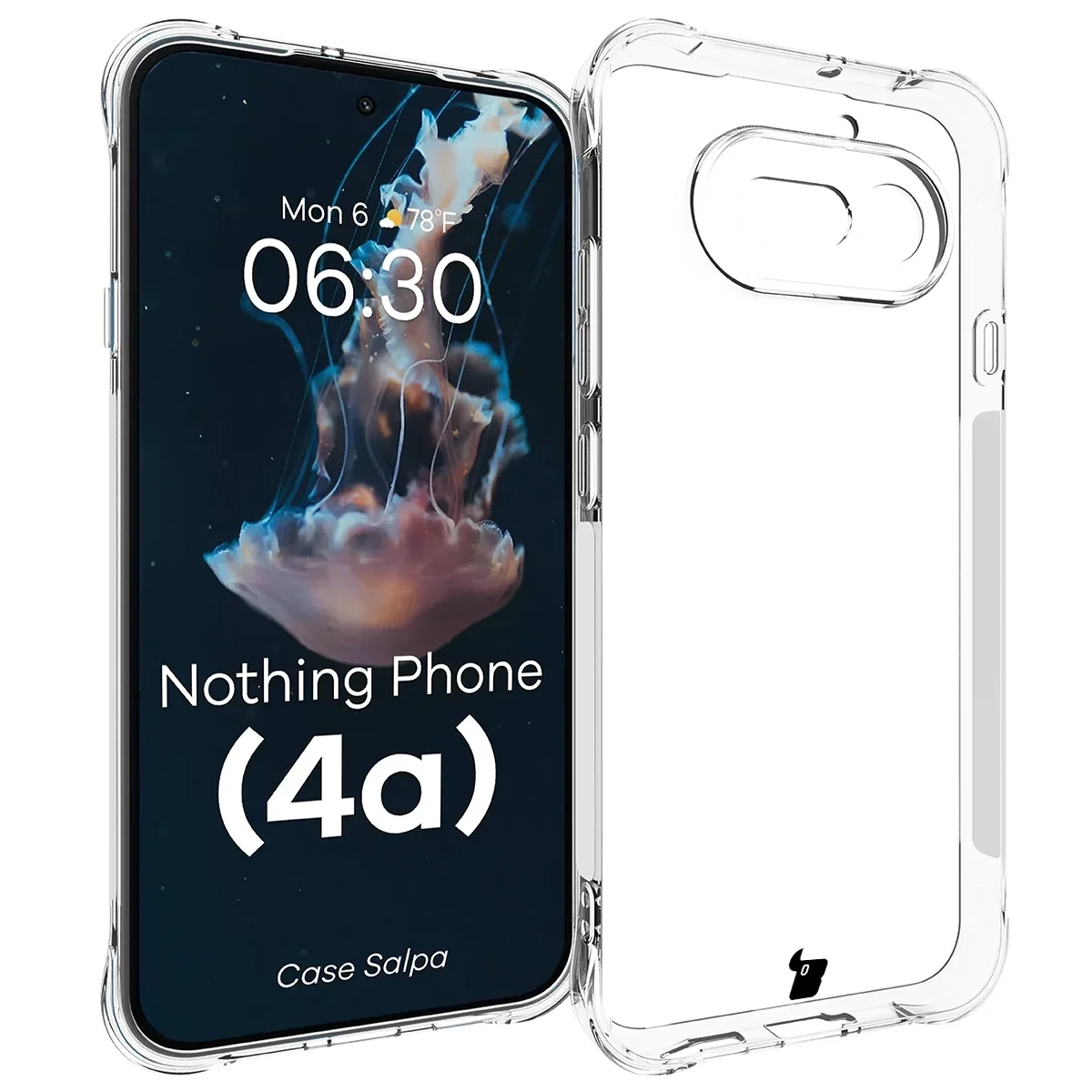 Etui Bizon Case Salpa do Nothing Phone (4a) Przezroczysty