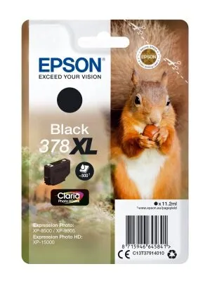 Tusz Epson 378XL Czarny 11.2 ml C13T37914010