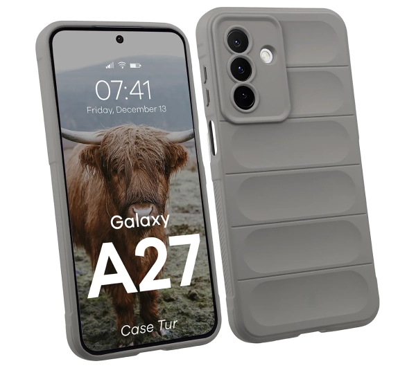 Bizon Case Tur do Galaxy A27 5G Jasnoszary
