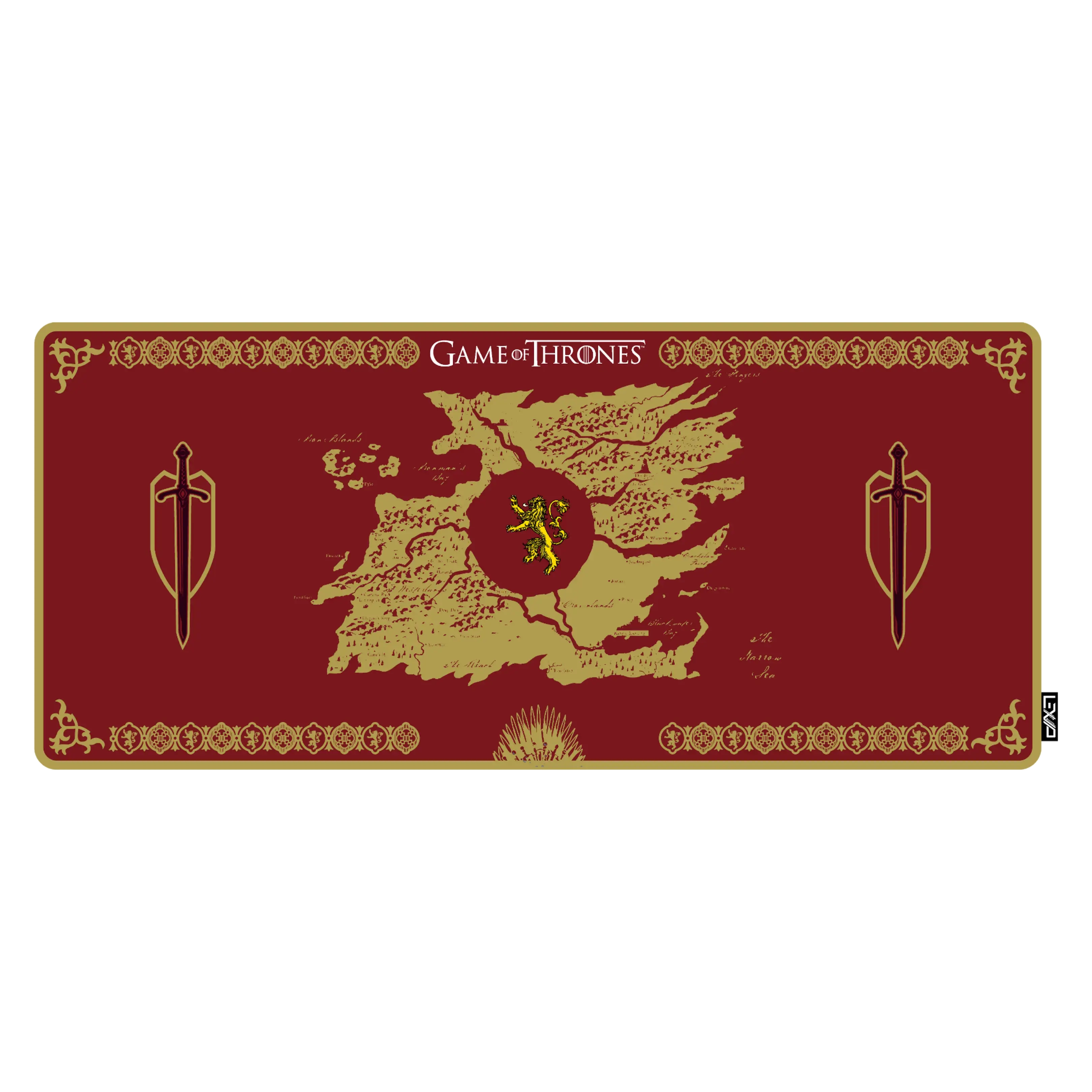 Podkładka Lexip Lannister Game of Thrones XXL Czerwony