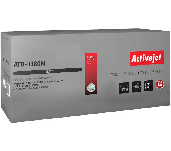 ActiveJet ATB-3380N (zamiennik TN-3380) Czarny