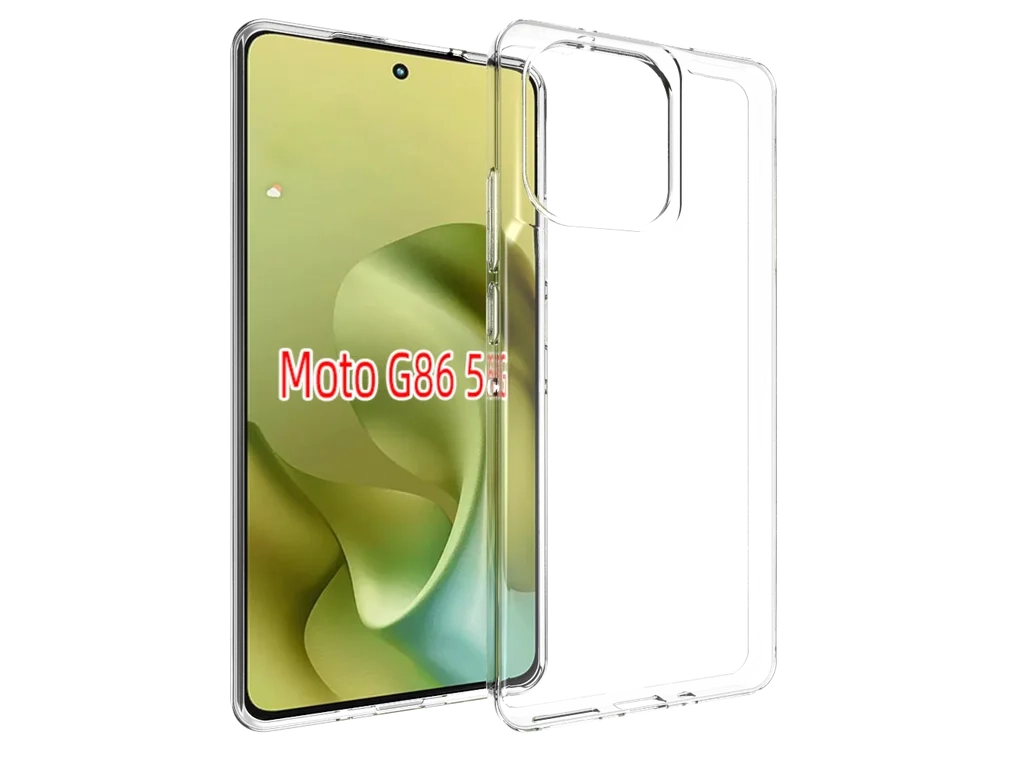 Etui Winner WG Azzaro TPU slim do Motorola Moto G86 5G Przezroczysty