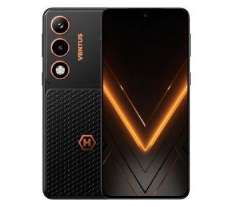 Smartfon HAMMER Ventus 5G 8/256GB 6,77" 120Hz 108Mpix Czarno-pomarańczowy