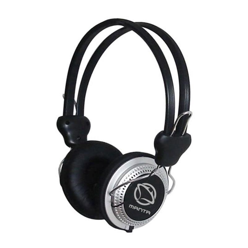 Słuchawki przewodowe z mikrofonem Manta HDP011