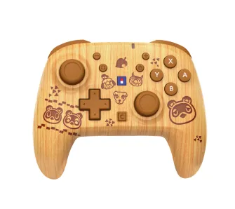 Pad Hori Wireless HORIPAD Turbo Animal Crossing Wood Brown do Nintendo Switch 2 Bezprzewodowy