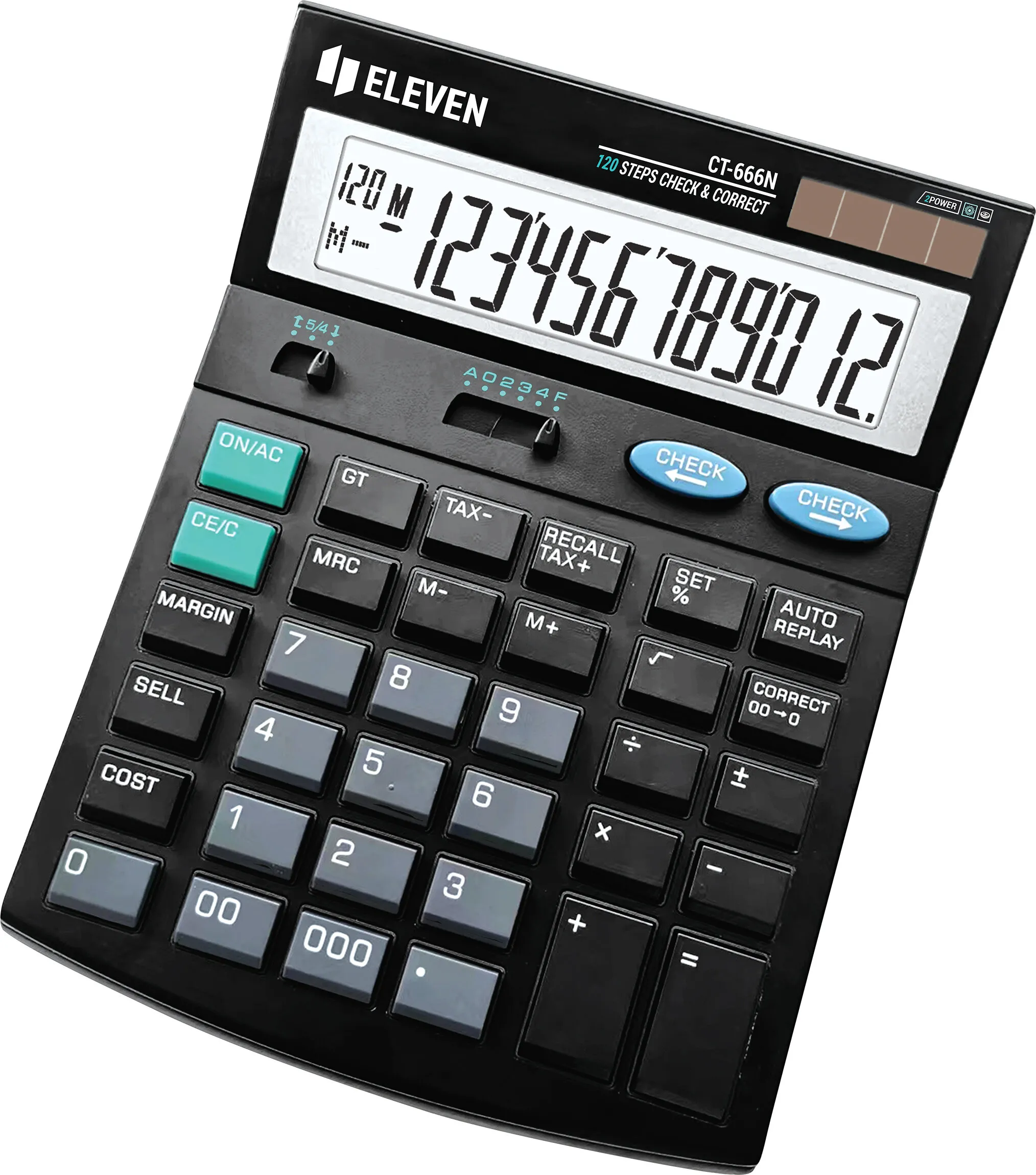 Kalkulator Eleven CT666N Czarny