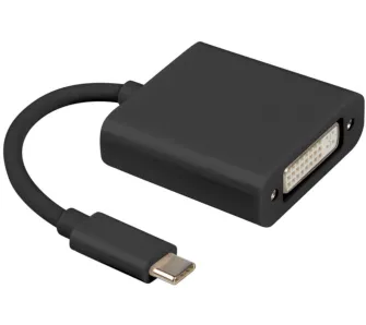 Adapter Lanberg AD-UC-DV-01 USB-C DVI-I