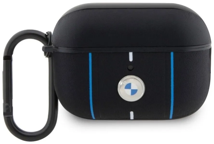 Etui na słuchawki BMW Color Lines do Apple AirPods Pro 2 Czarny