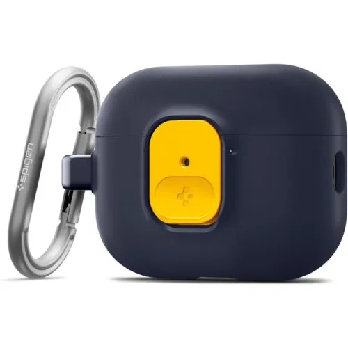 Etui na słuchawki Spigen Nano Pop do Apple AirPods Pro 3 Granatowo-żółty