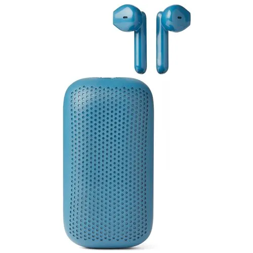 Słuchawki bezprzewodowe Lexon Speakerbuds LA127B Douszne Bluetooth Niebieski