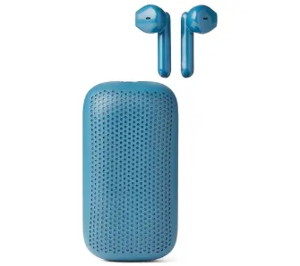 Słuchawki bezprzewodowe Lexon Speakerbuds LA127B Douszne Bluetooth Niebieski