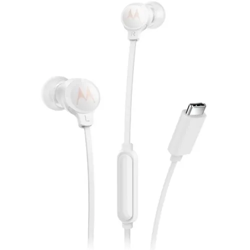 Słuchawki przewodowe Motorola Sound Earbuds 3C-S Dokanałowe Biały