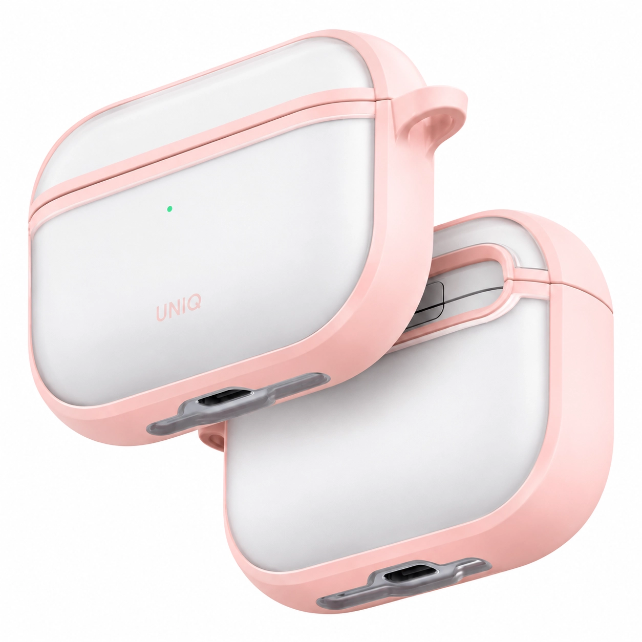 Etui na słuchawki UNIQ Veren do Apple AirPods Pro 3 Różowy