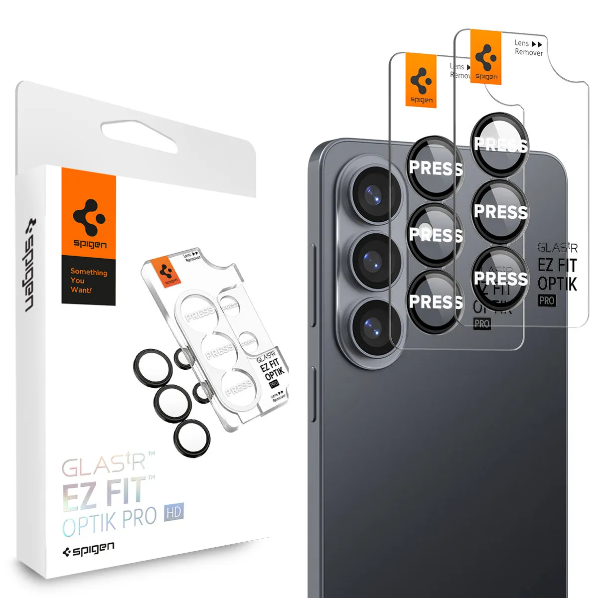 Szkło hartowane Spigen Glas.tR EZ Fit Optik Pro HD do Samsung Galaxy S26 Plus
