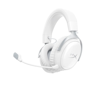 Słuchawki bezprzewodowe z mikrofonem HyperX Cloud III S Wireless Nauszne Biały