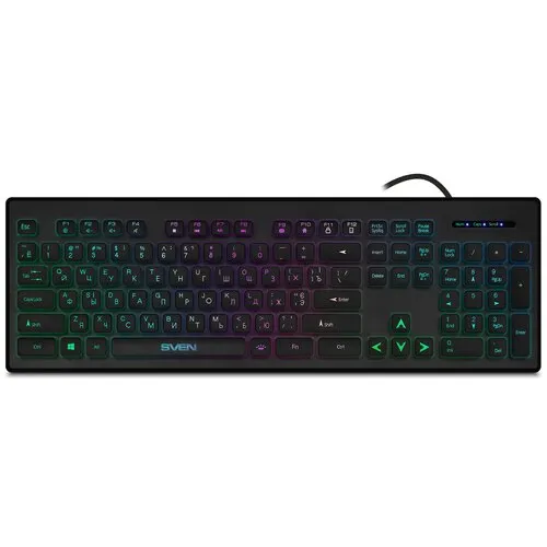 Klawiatura membranowa Sven KB-C7500EL Czarny
