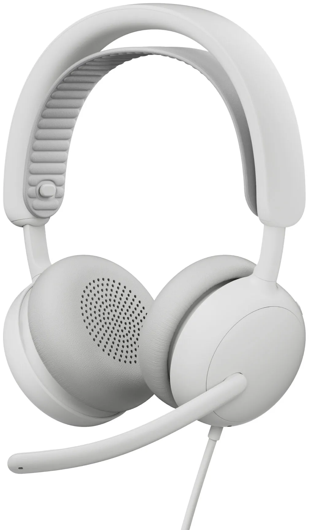 Słuchawki przewodowe z mikrofonem Logitech Zone Wired 2 ANC Nauszne Biały
