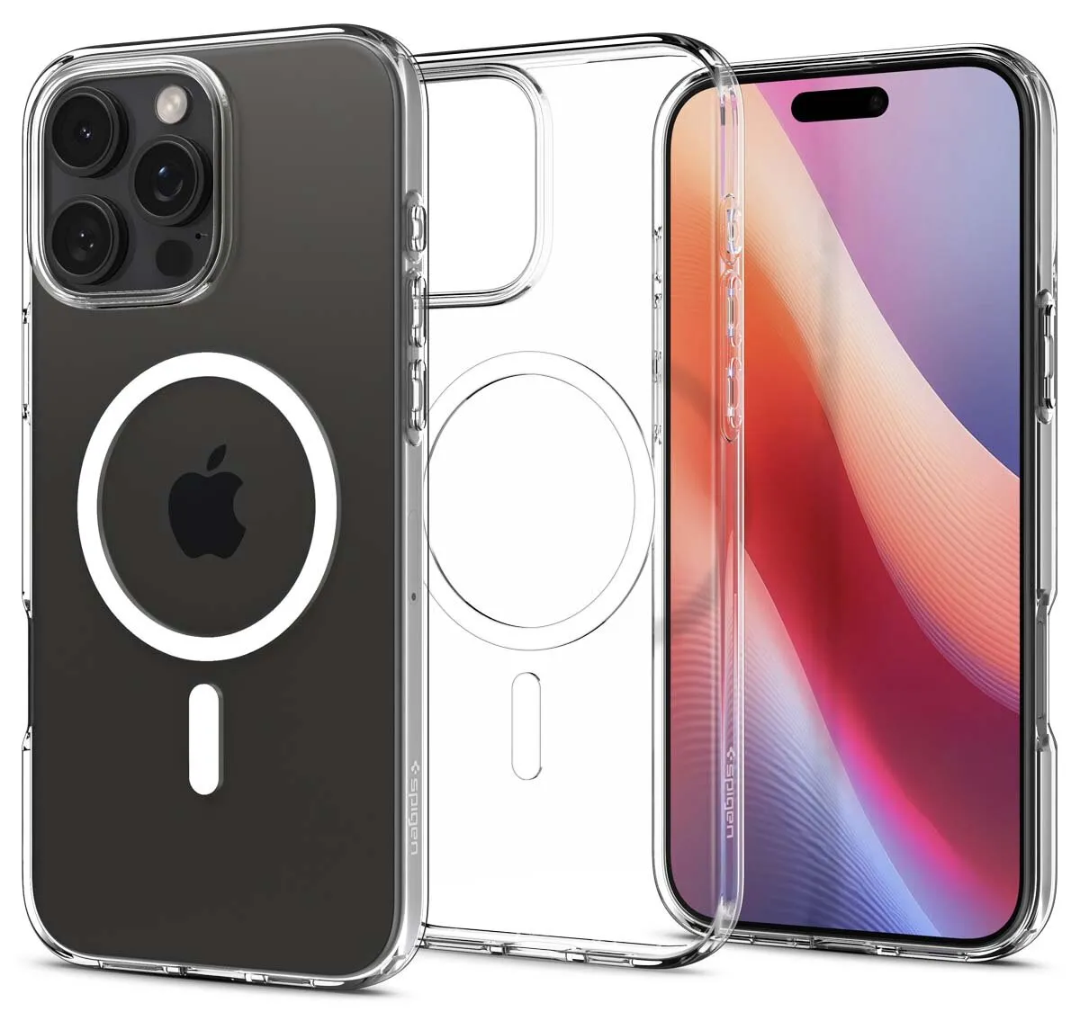 Etui Spigen Liquid Crystal MagSafe do iPhone 16 Pro Przezroczysty
