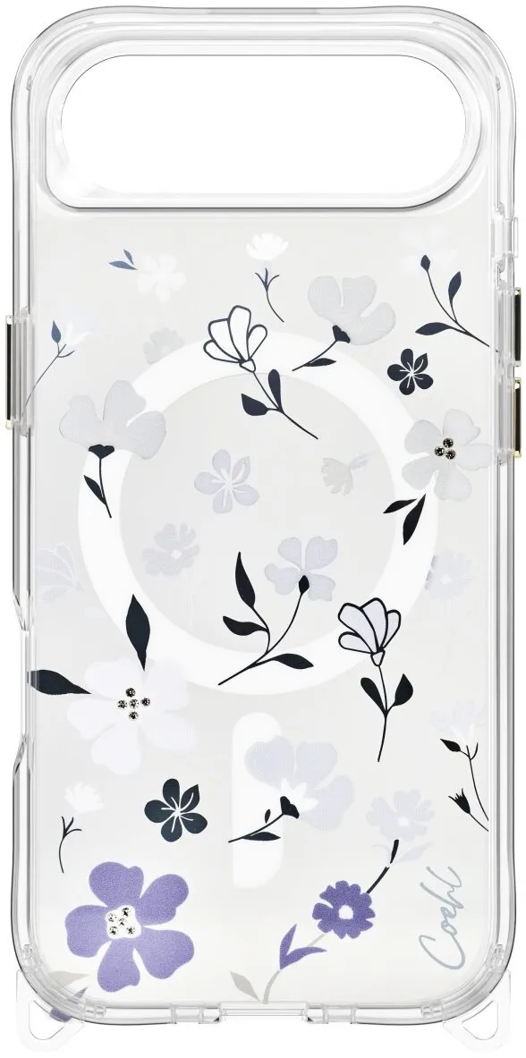 Etui UNIQ Coehl Amara Magnetic Charging do Apple iPhone Air Liliowy