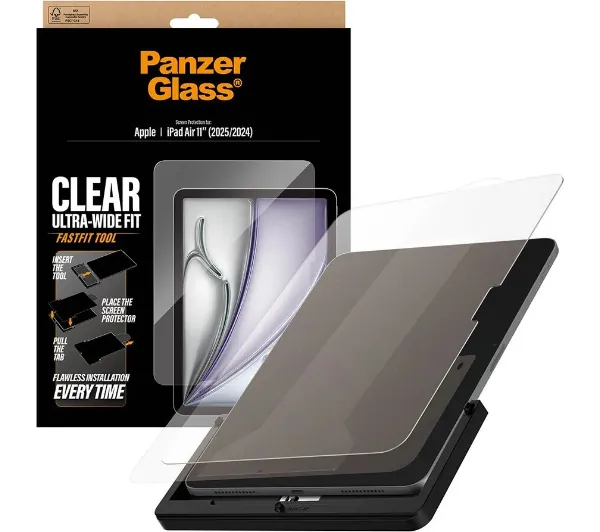 PanzerGlass Ultra-Wide Fit do iPad Air 11" M2/M3/M4