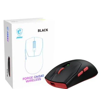 Myszka gamingowa MSI Forge GM340 Wireless Czarny