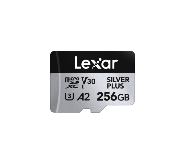 Lexar SILVER PLUS microSDXC 256GB 205/150 V30