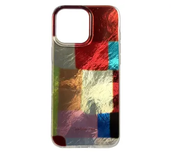 Etui Phoneskin Kolorowa Kratka do iPhone 16 Pro Max Kolorowy