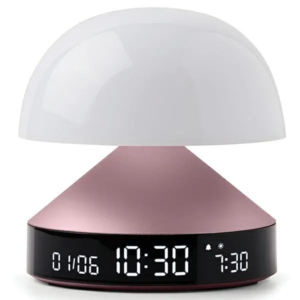 Budzik Lexon Mina Sunrise Light Pink LR153MLP Jasnoróżowy