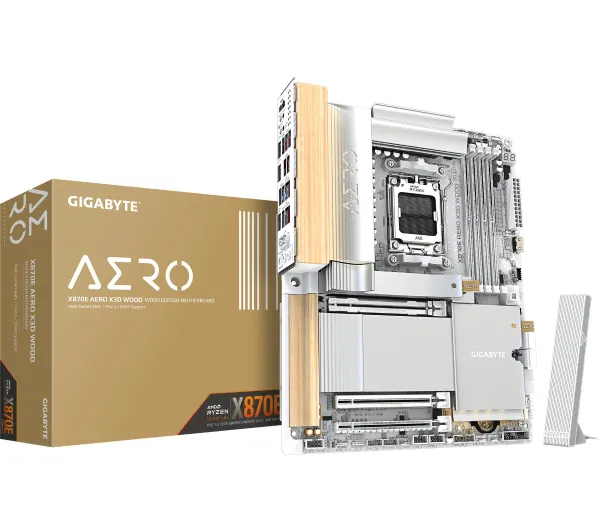 Gigabyte X870E AERO X3D WOOD