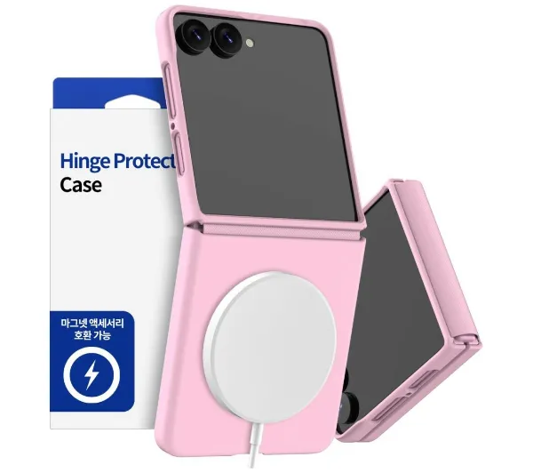 Araree Aero Flex M MagSafe Qi2 do Galaxy Z Flip8 Różowy