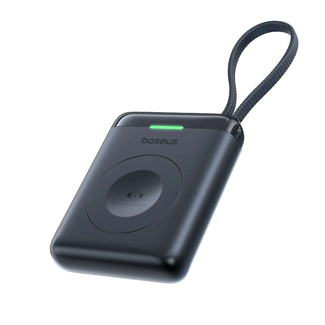Powerbank Baseus EnerFill FW11 5W do Apple Watch z wbudowanym kablem Czarny