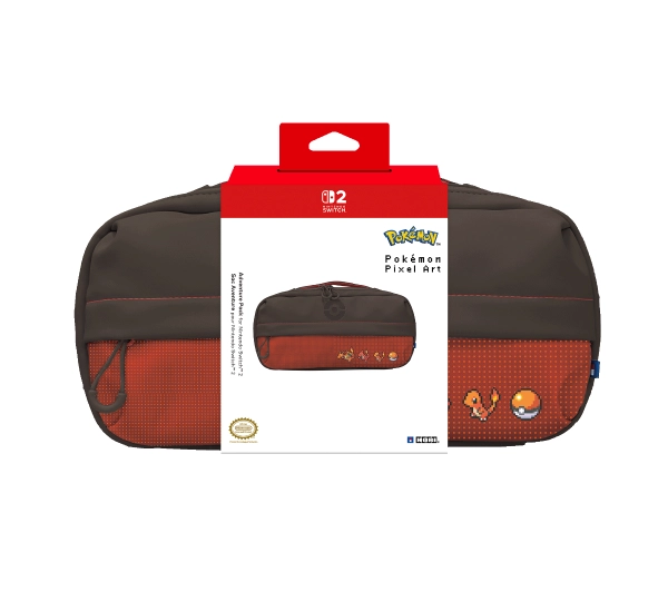 Hori Adventure Pack Pokemon Pixel Red do Nintendo Switch 2